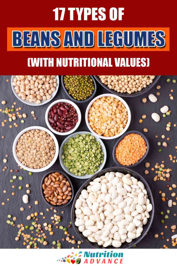 25 Types Of Legumes And Their Nutritional Values