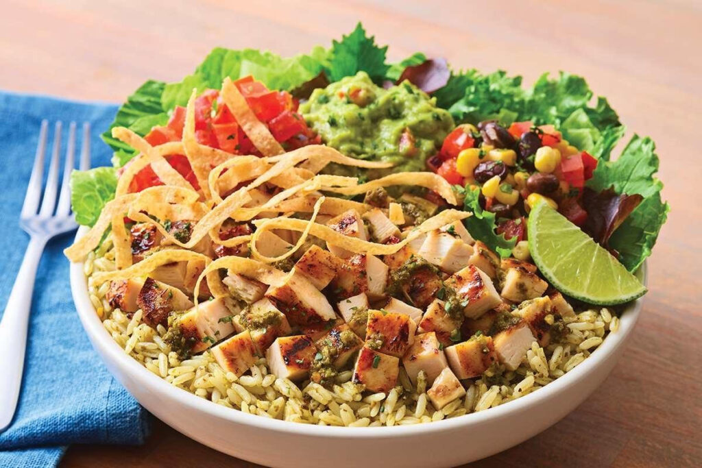 Applebee s Southwest Chicken Bowl Nutrition Facts