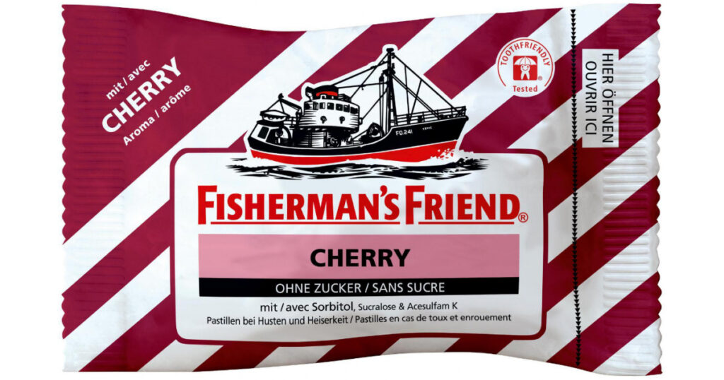 Buy Fisherman s Friend Cherry Without Sugar 25g Kanela