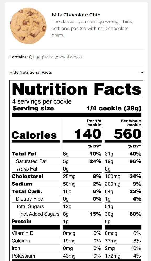 Calories In Crumbl Cookie A Comprehensive Guide