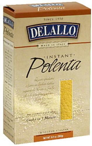 Delallo Instant Polenta 9 2 Oz Nutrition Information Innit