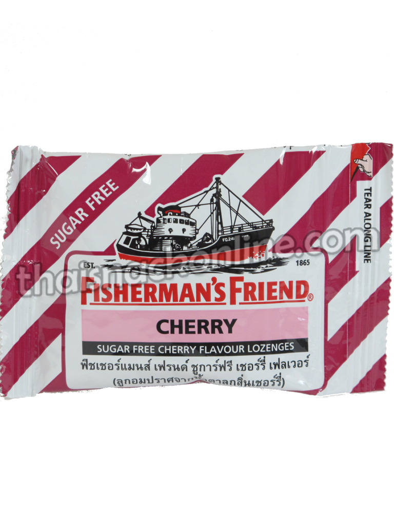 Fisherman s Friend Lozenges Cherry 25g ThaiSnackOnline 