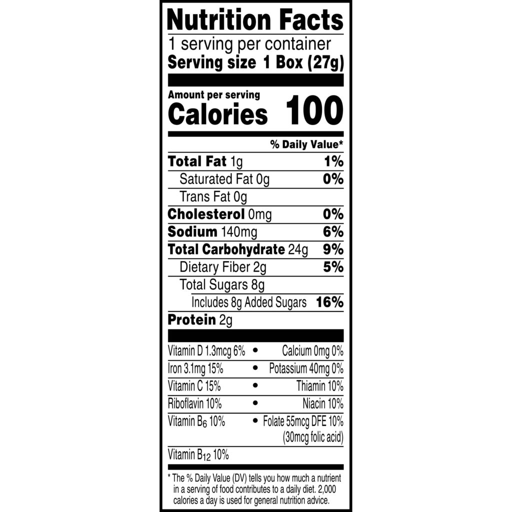 Froot Loops Nutrition Label Home Alqu