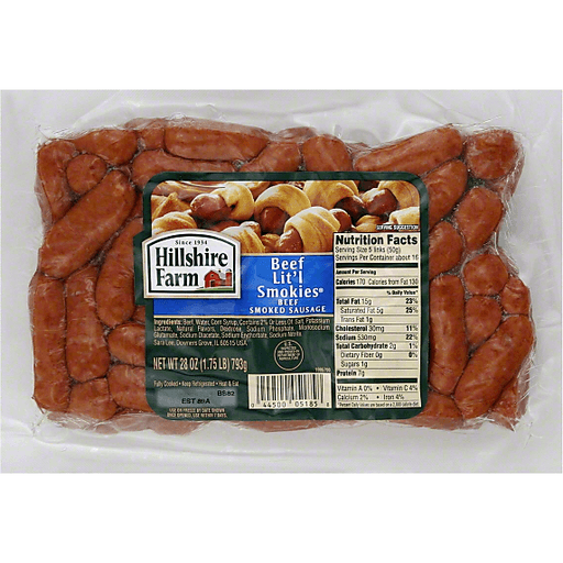 Hillshire Farms Lil Smokies Nutritional Information Blog Dandk