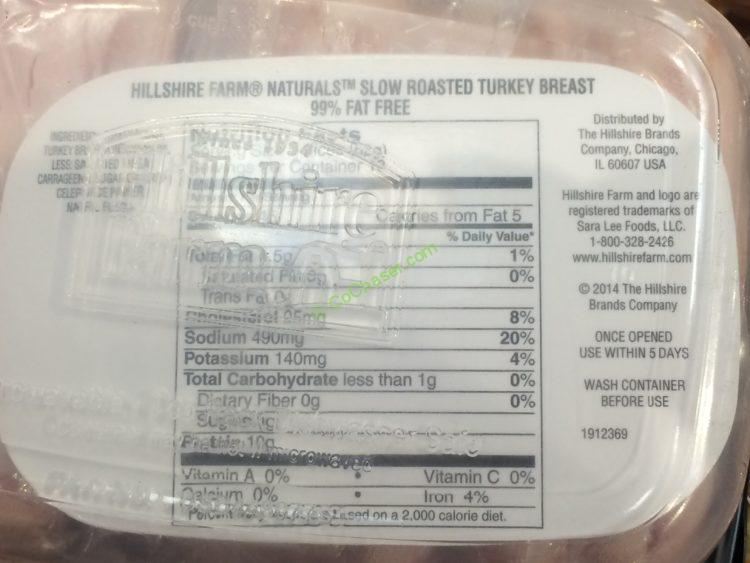 Hillshire Farms Naturals Turkey Breast 3 11 Ounce CostcoChaser