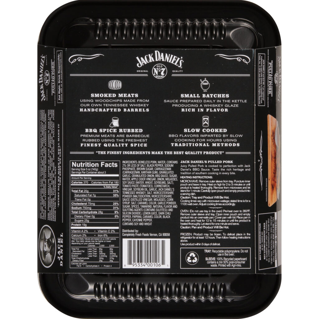 Jack Daniels Bbq Sauce Nutrition Information Nutrition Ftempo