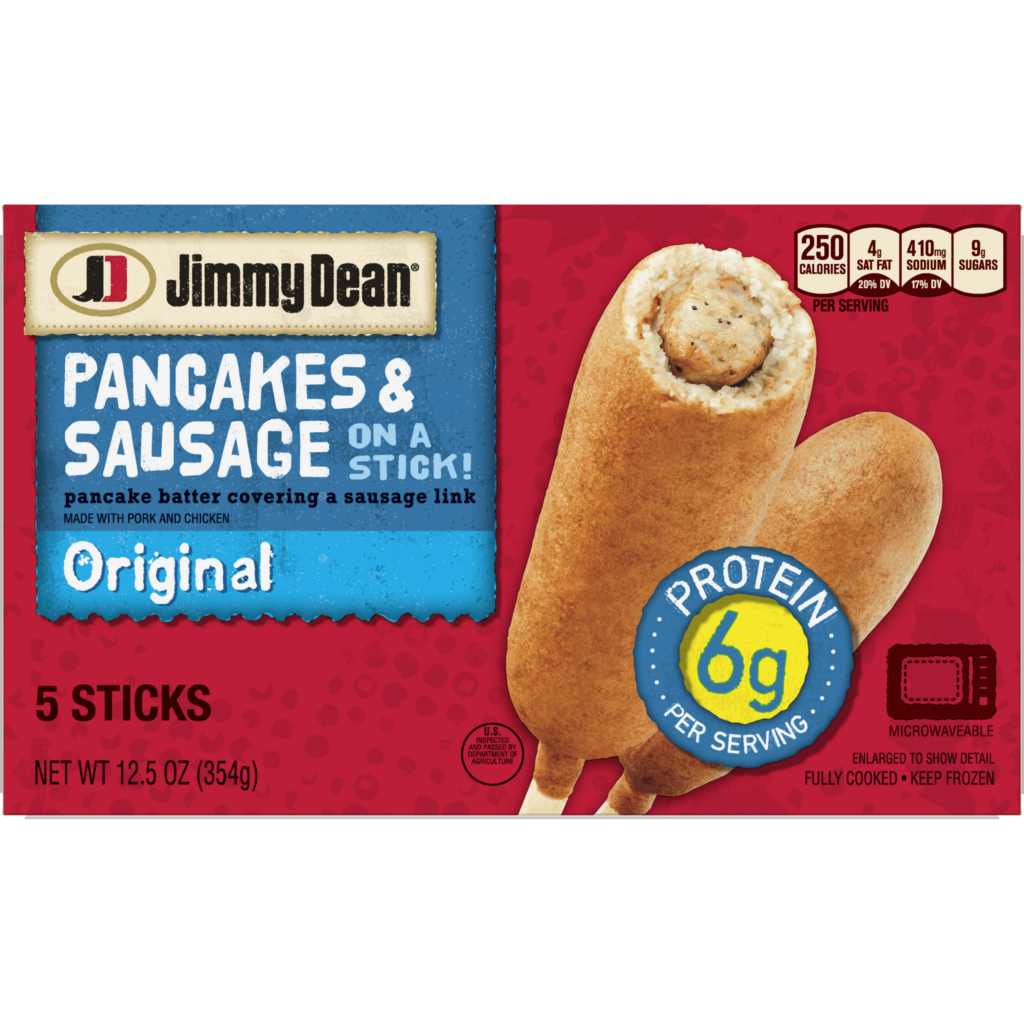 Jimmy Dean Pancakes And Sausage On A Stick Original 5 Count Frozen 