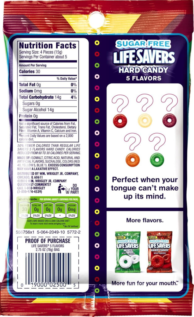 Lifesaver Nutrition Facts Besto Blog