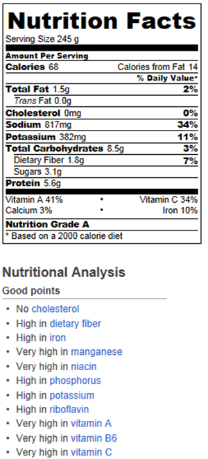 Miso Soup Nutrition Facts Chocolate Covered Katie