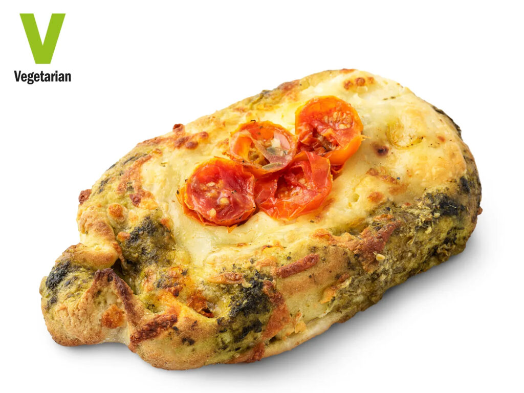 Mozzarella And Pesto Focaccia LIDL