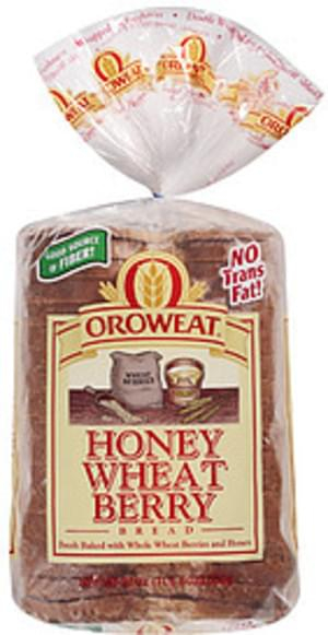 Oroweat Honey Wheat Berry Bread 24 Oz Nutrition Information Innit