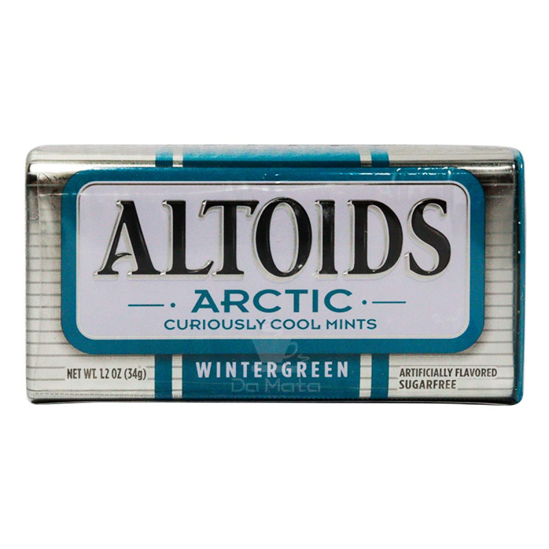 Pastilha Importada Altoids Artic Wintergreen 34g Tabacaria Da Mata