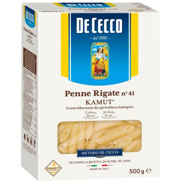 PENNE RIGATE N 41 Al KAMUT PASTA DE CECCO 500 Gr Italy Food Shop