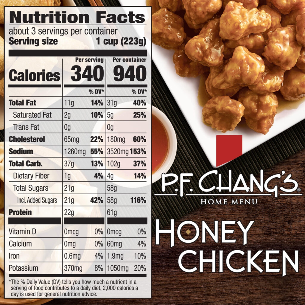 Pf Changs Nutritional Info Besto Blog