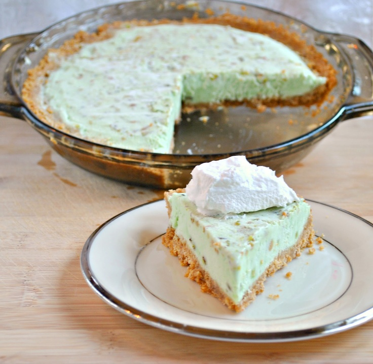 Pistachio Pudding Icebox Pie My Husband Will Love This Pistachio 