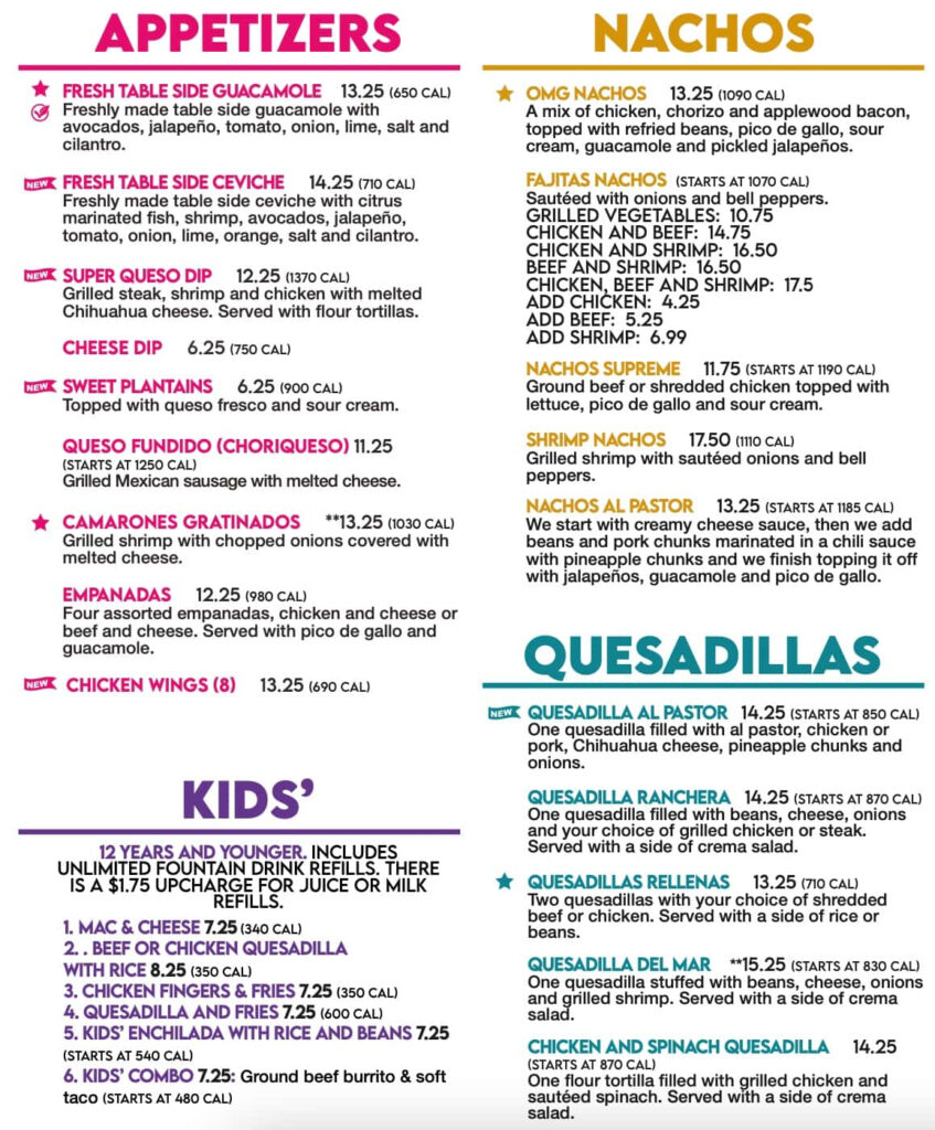 Plaza Azteca Mexican Restaurant Menu With Prices Updated April 2024 