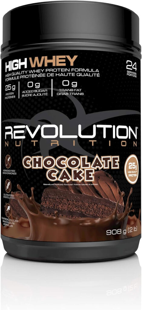 Revolution Nutrition High Whey Superior Protein Formula Chocolate 