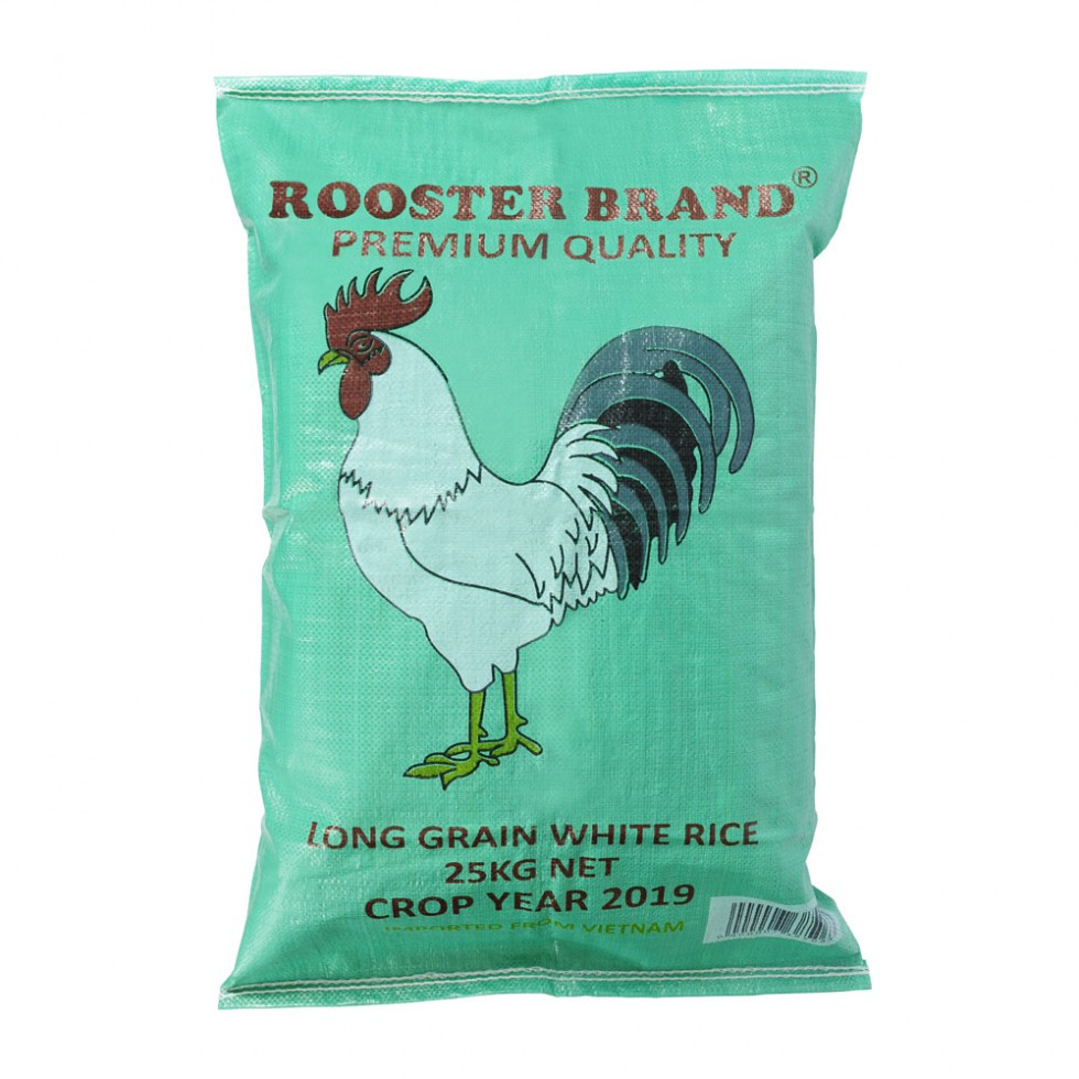 ROOSTER IMPORTED PREMIUM QUALITY RICE 25KG