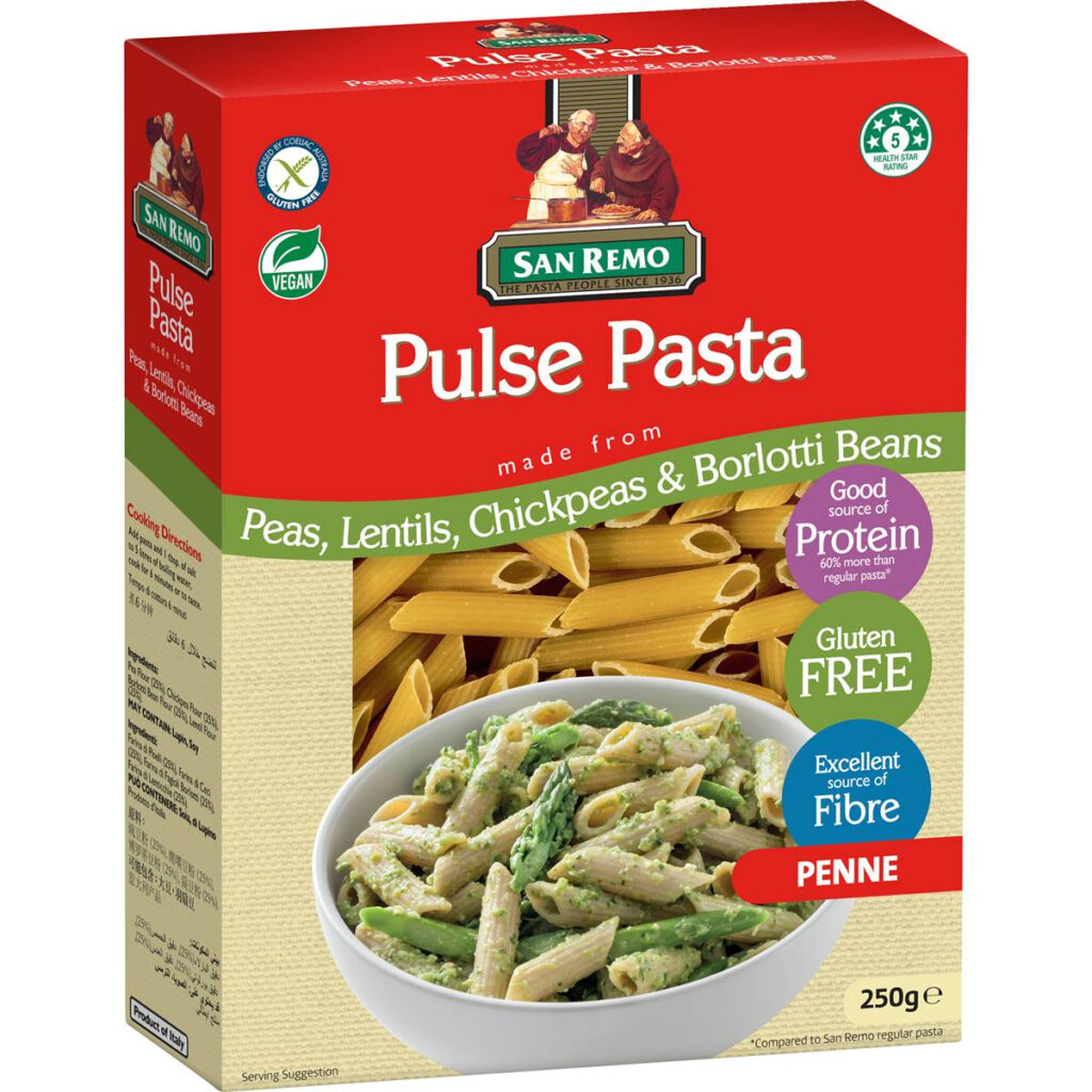 San Remo Pasta Pulse Penne 250g Woolworths