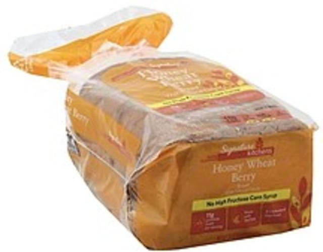 Signature Select Honey Wheat Berry Bread 24 Oz Nutrition Information 