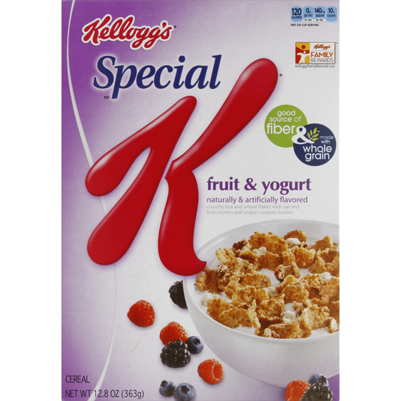 Special K Fruit Yogurt Cereal 12 8 Oz Instacart