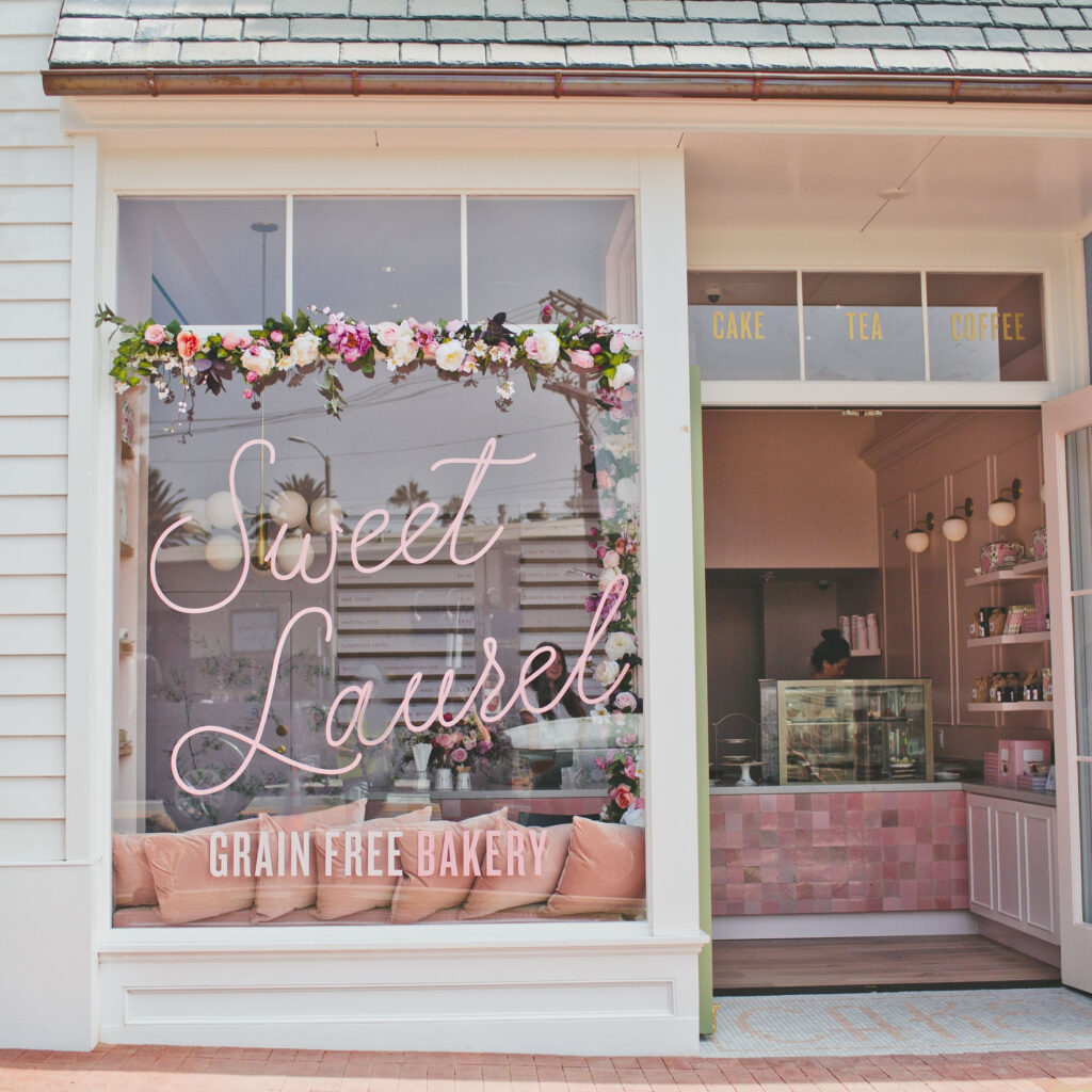 Sweet Laurel Grain Free Bakery How You Glow Cake Shop Design 