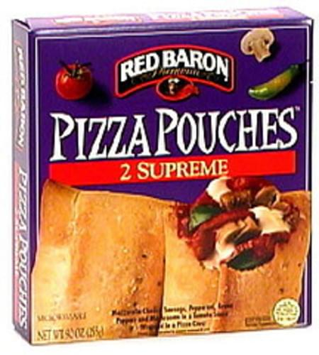 Tonys Pizza Pouches 2 Supreme Microwaveable 9 Oz Nutrition 