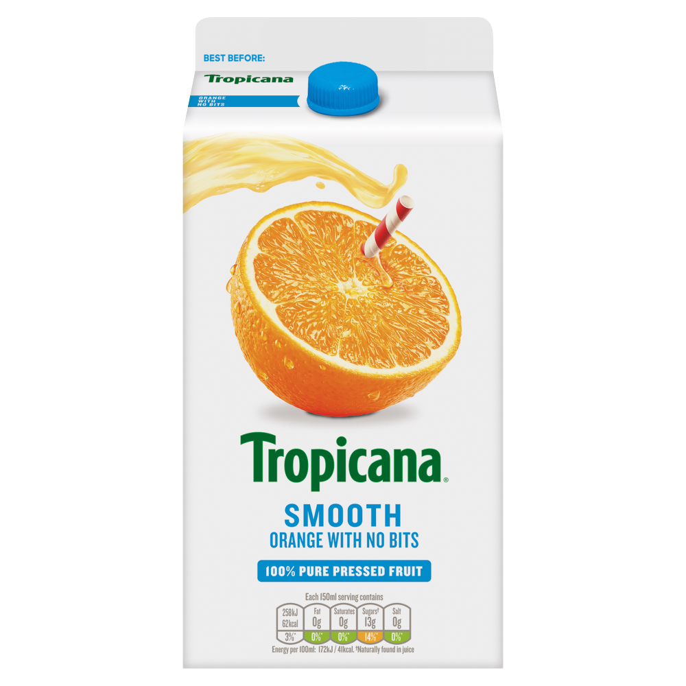 Tropicana Smooth Orange Juice 1 35L