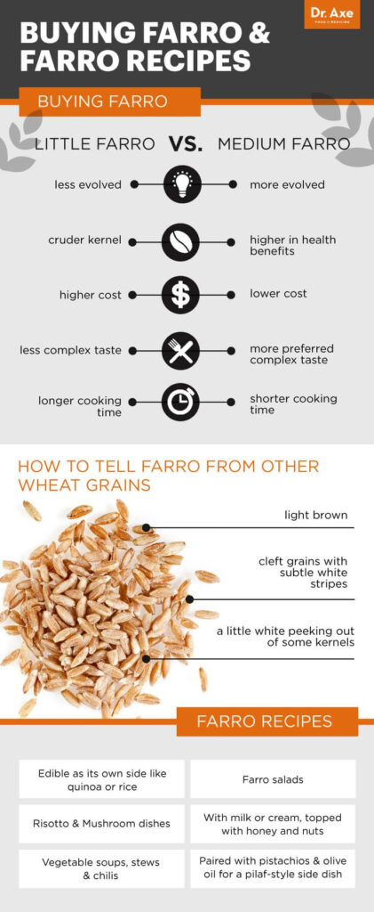 What Is Farro Health Benefits And How To Use Dr Axe Nutrition 