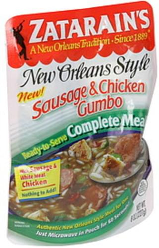 Zatarains Sausage Chicken Gumbo 8 Oz Nutrition Information Innit