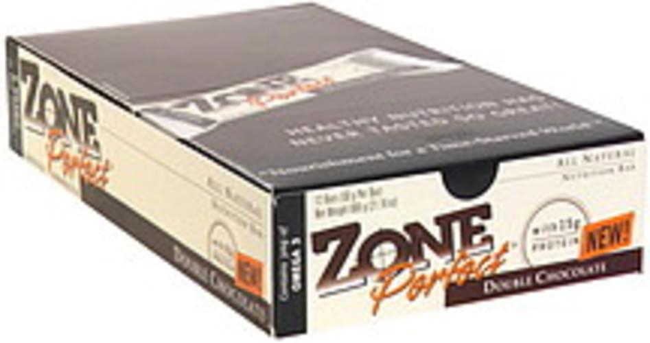 Zone Perfect Double Chocolate All Natural Nutrition Bar 12 Ea 